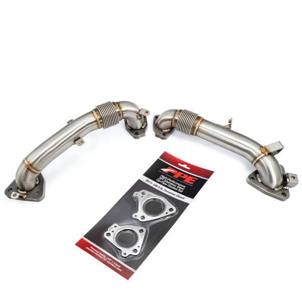 PPE Diesel - PPE Power Up-Pipe Set - GM 6.6L Duramax 2017-2025 L5P (For OEM Exh Man) - 116122000