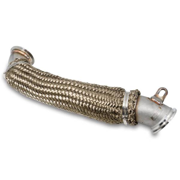 PPE Diesel - PPE Diesel Three-Inch 304 Stainless Steel Down Pipe 40 Series Standard Length For Use With No Riser Block - 116005060