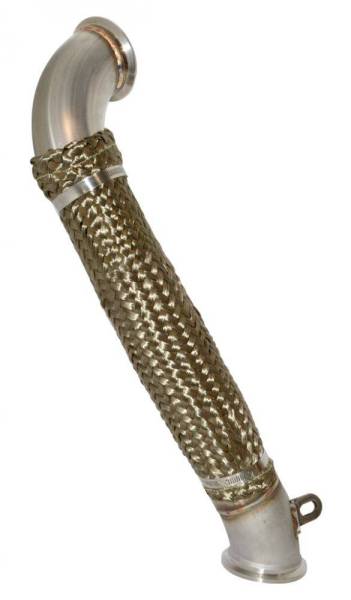 PPE Diesel - PPE Diesel Three-Inch 304 Stainless Steel Down Pipe Extended Length For Use With PPE T4 Turbo Pedestal And PPE T4 Riser Block - 116005062