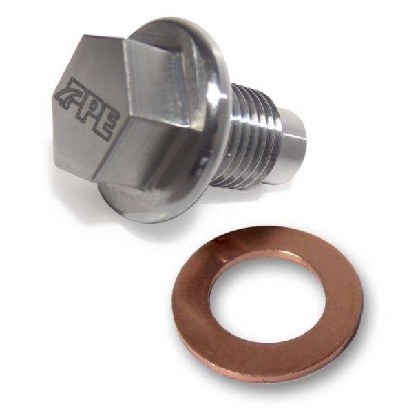 PPE Diesel - PPE Diesel Magnetic Drain Plug For Duramax Engine Oil Pan 01-16 M14-1.5 - 114052001