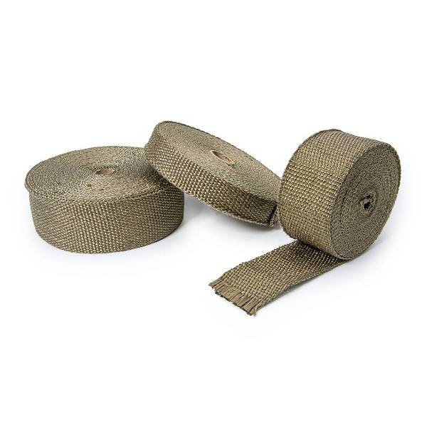 PPE Diesel - PPE Diesel Titanium Exhaust Wrap 1/16 Inch Thick 2 Inch X 50 Foot - 578002050