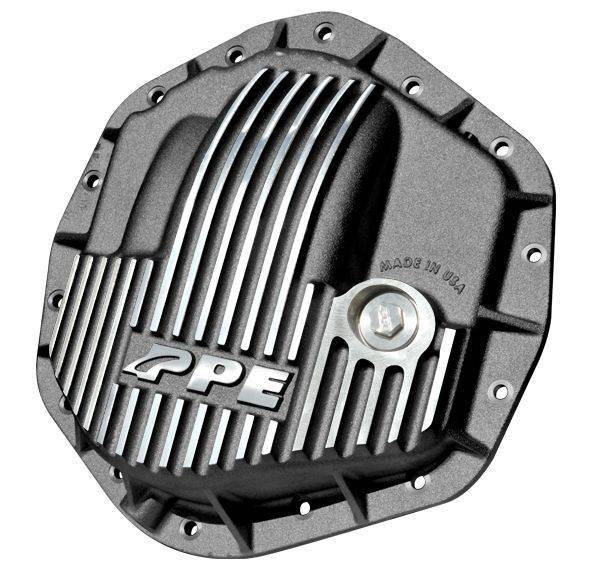 PPE Diesel - PPE Diesel Heavy Duty Cast Aluminum Rear Differential Cover GM/Ram 2500/3500 HD Brushed - 238051010