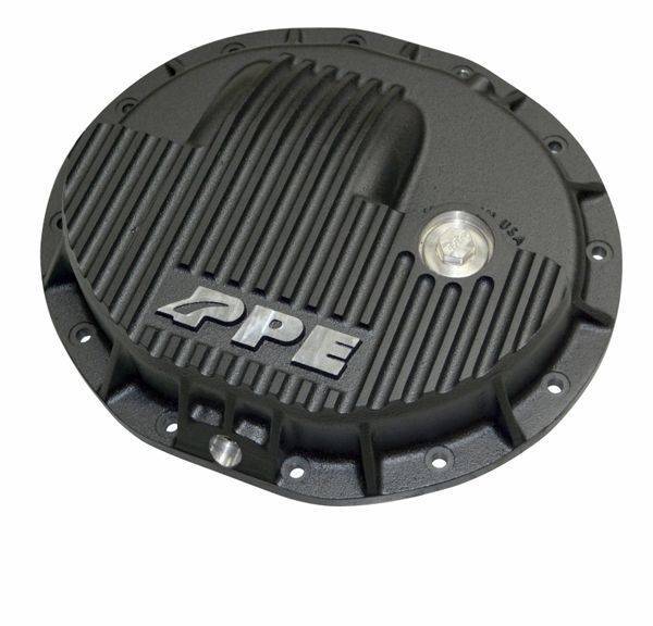 PPE Diesel - PPE Diesel Heavy Duty Cast Aluminum Front Differential Cover 15-17 Ram 2500/3500 HD Black - 238042020