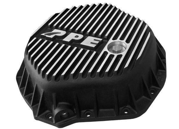 PPE Diesel - PPE Diesel Heavy Duty Aluminum Rear Differential Cover GM/Dodge 2500HD/3500HD Brushed - 138051010