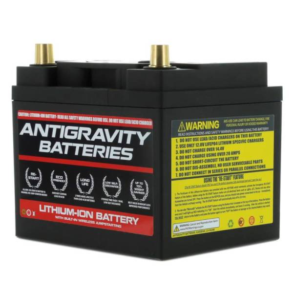 Antigravity Batteries - Antigravity Batteries Group 26 Lithium Car Battery w/Re-Start - AG-26-20-RS