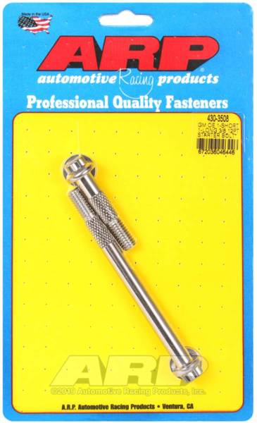 ARP - ARP GM 3/8 X 1.975/4.660in 12pt SS Starter Bolt Kit - 430-3508