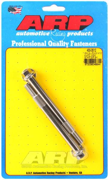 ARP - ARP GM M10 X 4.470in Hex SS Starter Bolt Kit - 430-3512
