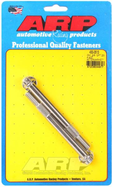 ARP - ARP GM 3/8 X 4.400in 12pt SS Starter Bolt Kit - 430-3513