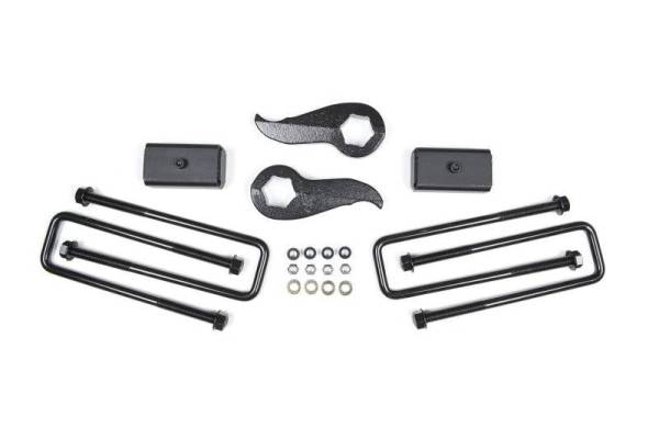 Zone Offroad - Zone Offroad 11-15 Chevy 2500/3500 HD 2in Torsion Key Lift Kit w/ ovld - ZONC1245