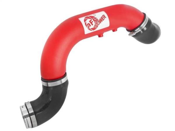 aFe - aFe BladeRunner 3in Red IC Tube Cold Side w/ Coupling & Clamp Kit 2016 GM Colorado/Canyon 2.8L - 46-20269-R