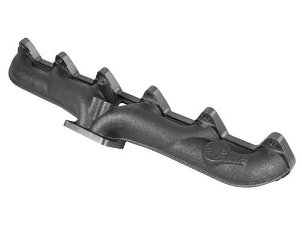 aFe - aFe Power BladeRunner Ported Ductile Iron Exhaust Manifold 94-98 Dodge Diesel Trucks L6-5.9L (td) - 46-40044-1