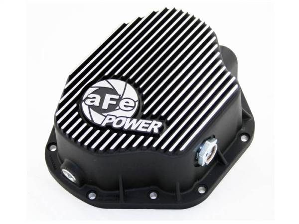aFe - aFe Power Cover Diff Rear Machined COV Diff R Dodge Diesel Trucks 94-02 L6-5.9L (td) Machined - 46-70032