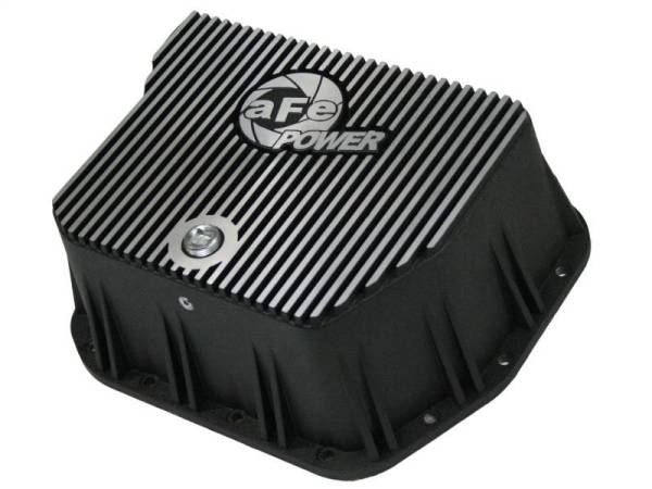 aFe - aFe Power Cover Trans Pan Machined COV Trans Pan Dodge Diesel Trucks 94-07 L6-5.9L (td) Machined - 46-70052