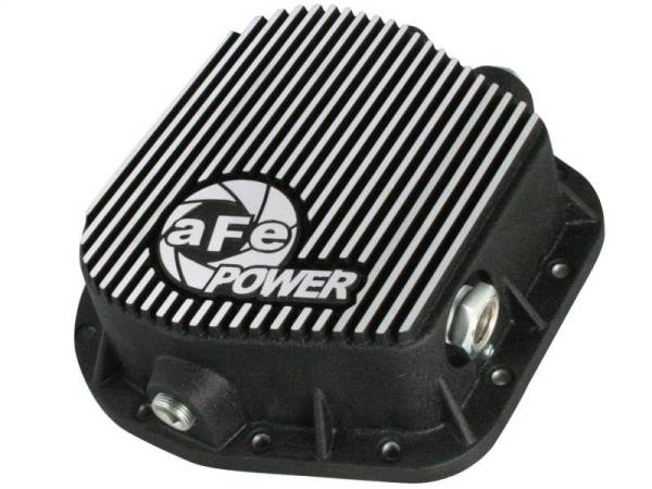 aFe - aFe Power Rear Differential Cover (Machined) 12 Bolt 9.75in 11-13 Ford F-150 EcoBoost V6 3.5L (TT) - 46-70152