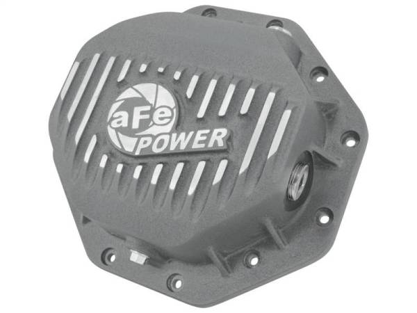 aFe - AFE Rear Differential Cover (Raw; Pro Series); Dodge/RAM 94-14 Corporate 9.25 (12-Bolt) - 46-70270