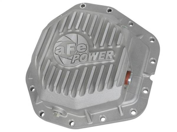 aFe - aFe Power Rear Diff Cover Raw Finish 2017 Ford F-350/F-450 V8 6.7L (td) Dana M300-14 (Dually) - 46-70380
