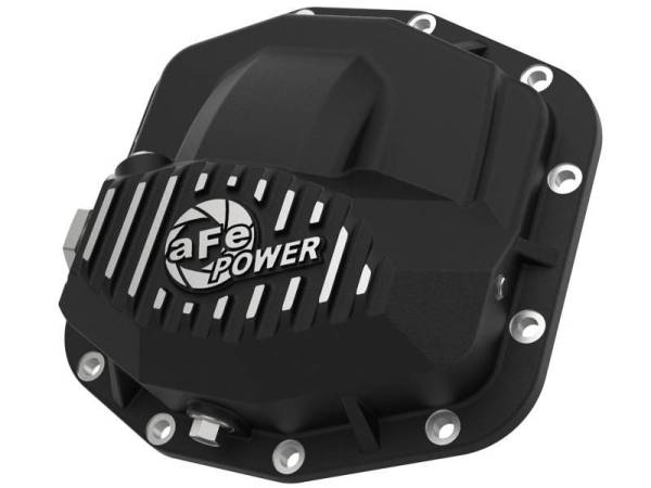 aFe - aFe Power Pro Series Front Differential Cover Black (Dana M210) 18-19 Jeep Wrangler JL 2.0L (t) - 46-71030b