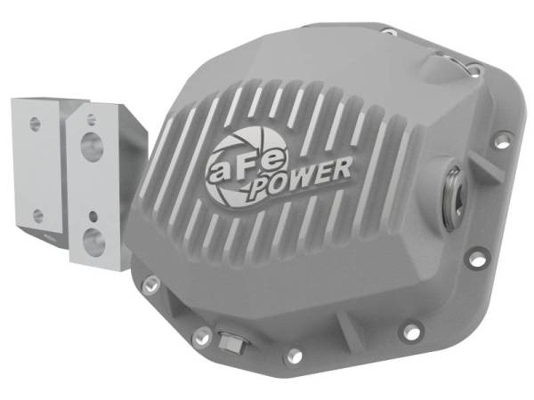 aFe - aFe Street Series Rear Differential Cover Raw w/Machined Fins 20+ Jeep Gladiator JT (Dana M220) - 46-71190A