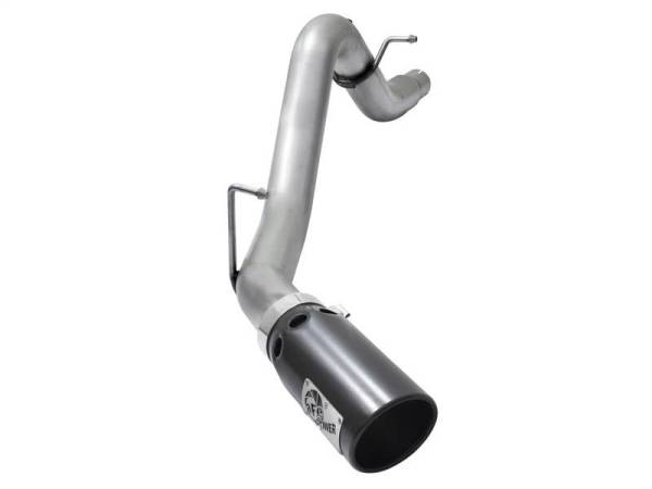 aFe - aFe LARGE BORE HD 3.5in DPF-Back Alum Exhaust w/Black Tip 2016 GM Colorado/Canyon 2.8L (td) - 49-04064-B