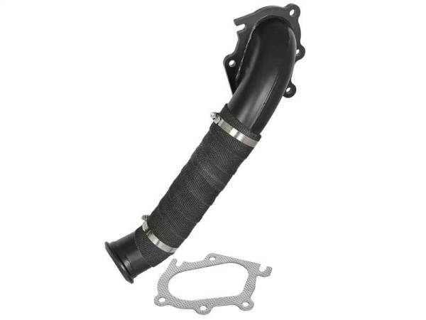 aFe - aFe ATLAS 3in Steel Down-Pipe 01-04 GM Diesel Trucks V8 6.6L (td) LB7 - 49-04093