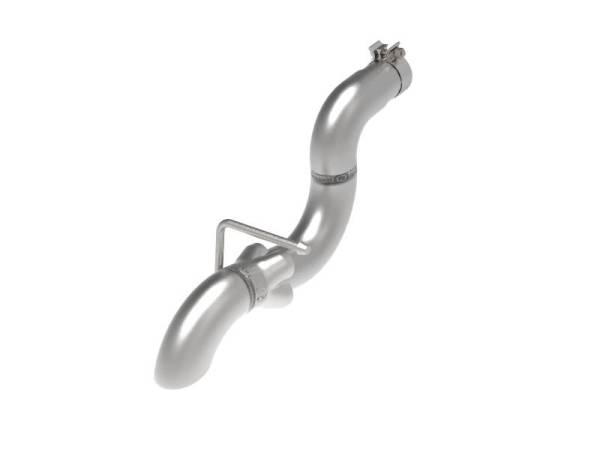 aFe - aFe 20-21 Jeep Wrangler (JL) Large Bore-HD 3 IN 304 Stainless Steel DPF-Back Hi-Tuck Exhaust System - 49-38091