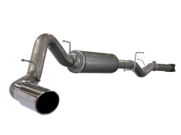 aFe - aFe MACHForce XP Exhausts Cat-Back SS-409 EXH CB GM Diesel Trucks 01-05 V8-6.6L (td) LB7/LLY - 49-44001