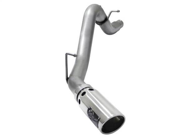 aFe - aFe LARGE BORE HD 3.5in DPF-Back SS Exhaust w/Polished Tip 2016 GM Colorado/Canyon 2.8L (td) - 49-44064-P