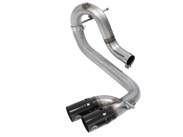 aFe - aFe Rebel Series DPF-Back 3in Side Exit SS Exhaust w/ IC Black Tip 2016 GM Colorado/Canyon 2.8L (td) - 49-44065-B
