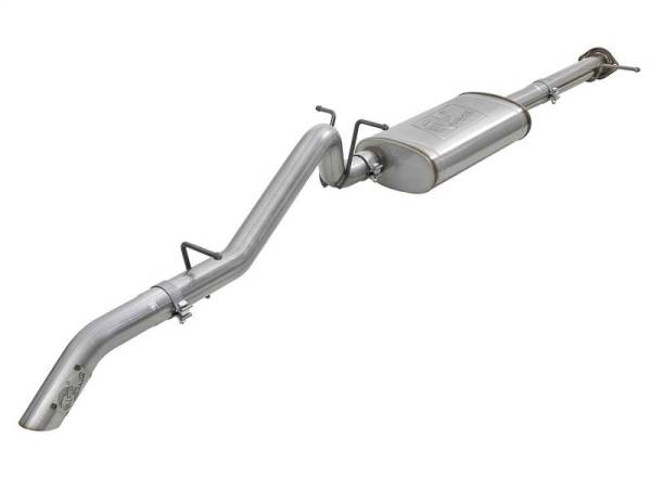 aFe - aFe MACH Force-Xp Hi-Tuck 3in. 409 SS C/B Exhaust 15-18 GM Colorado/Canyon L4-2.5L/V6-3.6L - Raw Tip - 49-44099