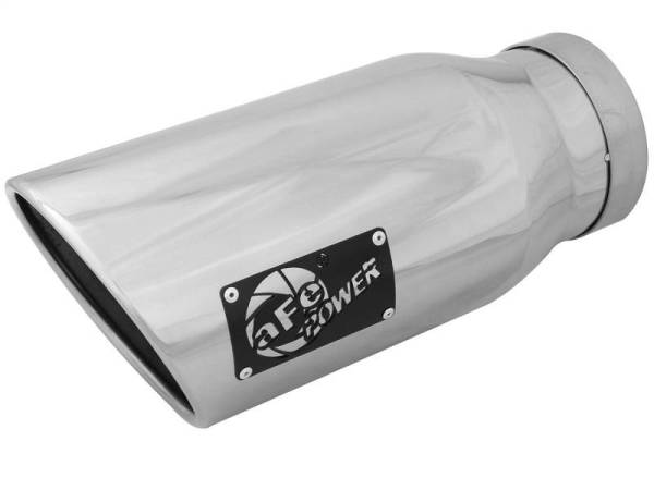 aFe - aFe MACH Force-Xp 5in Inlet x 7in Outlet x 15in length 304 Stainless Steel Exhaust Tip - 49T50702-P15
