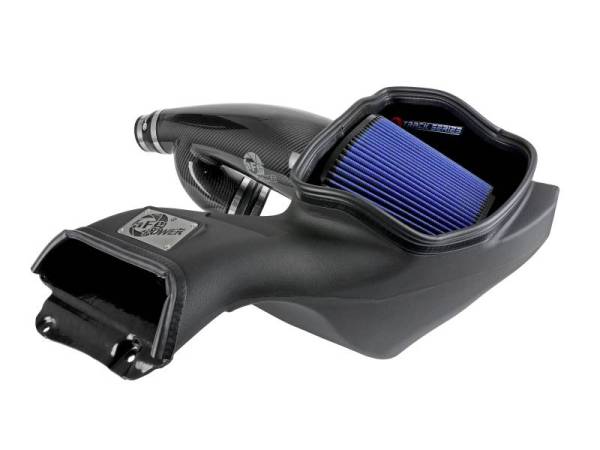 aFe - aFe 17-20 Ford F-150/Raptor Track Series Carbon Fiber Cold Air Intake System With Pro 5R Filters - 57-10010R