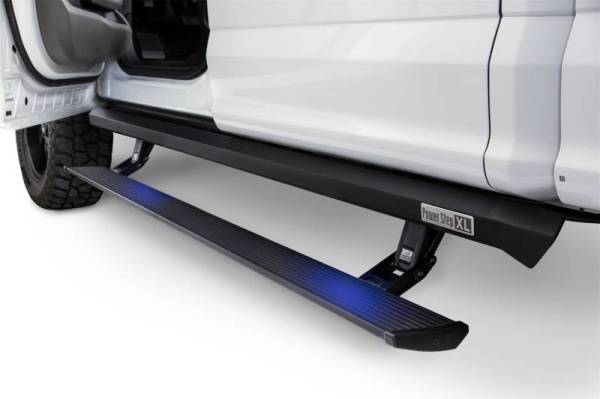 AMP Research - AMP Research 2007-2013 Chevy Silverado 1500 Extended/Crew PowerStep XL - Black - 77126-01A