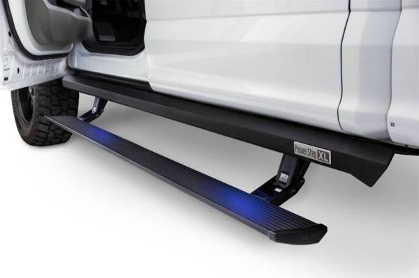 AMP Research - AMP Research 2015-2018 Ford F-150 SuperCrew PowerStep XL - Black - 77151-01A