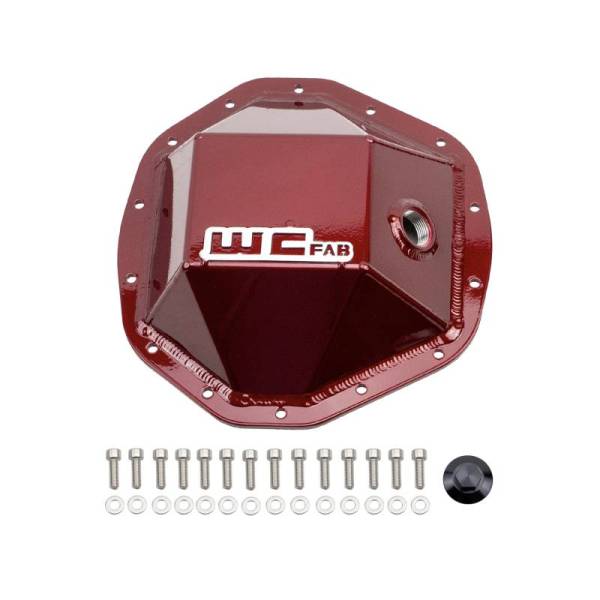 Wehrli Custom Fabrication - Wehrli Custom Fabrication 2020-2024 GM 2500/3500HD & 2019-2023 Ram 2500/3500 Rear Differential Cover - WCF100114