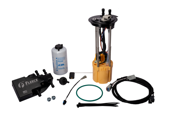 Fleece Performance - PowerFlo Lift Pump and Fuel System Upgrade kit for 2011-2016 Ford Powerstroke (Short Bed)