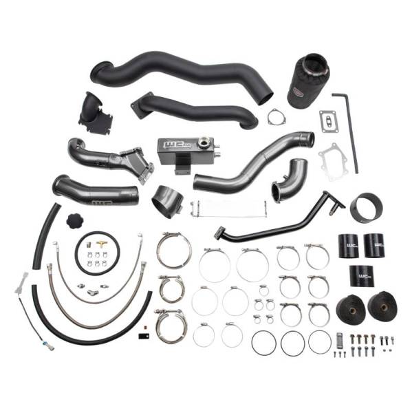 Wehrli Custom Fabrication - Wehrli Custom Fabrication 2001-2004 LB7 Duramax S400/Stock Twin (Compound) Turbo Kit - WCF100570