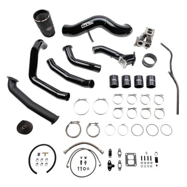 Wehrli Custom Fabrication - Wehrli Custom Fabrication 2001-2004 LB7 Duramax S400 Single Turbo Install Kit - WCF100489