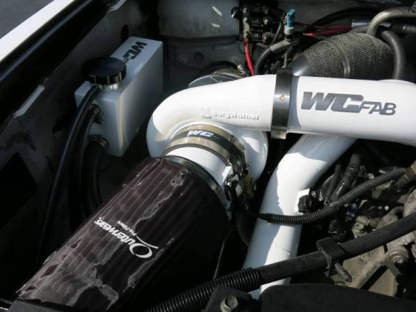 Wehrli Custom Fabrication - Wehrli Custom Fabrication 2007.5-2010 LMM Duramax Twin Turbo Coolant Tank Kit - WCF100643