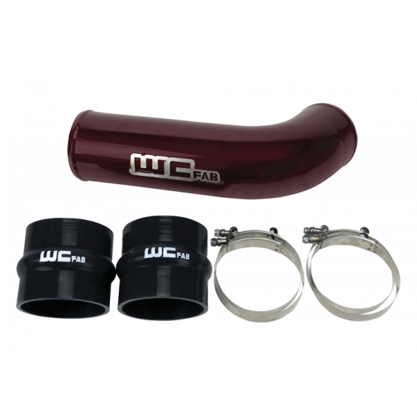 Wehrli Custom Fabrication - Wehrli Custom Fabrication 2017-2019 L5P Duramax 4" Intake Resonator Pipe - WCF100709