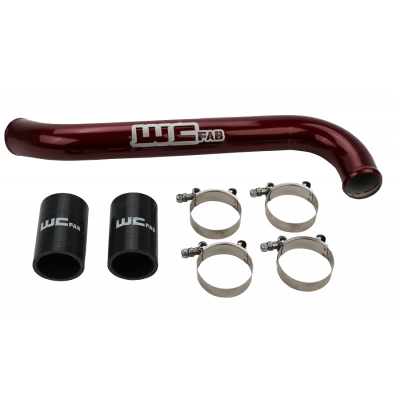 Wehrli Custom Fabrication - Wehrli Custom Fabrication 2017-2019 L5P Duramax Upper Coolant Pipe Kit - WCF100742