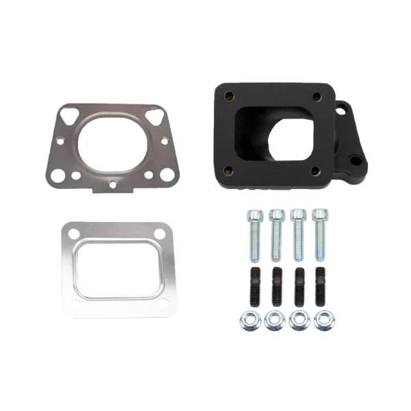 Wehrli Custom Fabrication - Wehrli Custom Fabrication L5P Duramax T4 Turbo Pedestal Adapter Kit - WCF100256