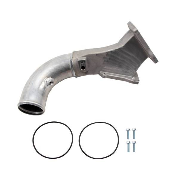 Wehrli Custom Fabrication - Wehrli Custom Fabrication LML Duramax High Flow 3" Y-Bridge (Bridge Only) - WCF100239