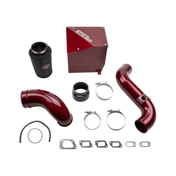 Wehrli Custom Fabrication - Wehrli Custom Fabrication 2011-2016 LML Duramax 4" Intake Kit with Air Box Stage 2 - WCF100304