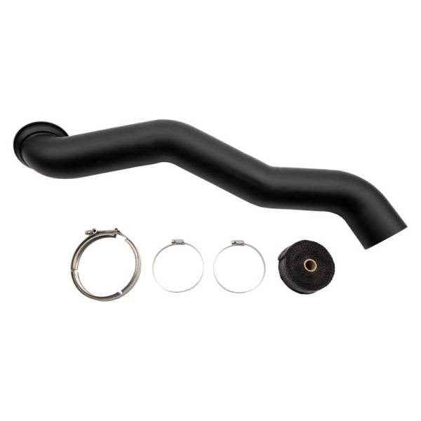 Wehrli Custom Fabrication - Wehrli Custom Fabrication 2017-2019 L5P Duramax Twin Turbo 4" Down Pipe - WCF100286