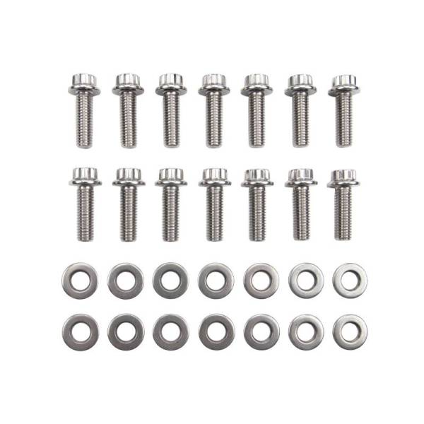 Wehrli Custom Fabrication - Wehrli Custom Fabrication Premium Duramax/Cummins Rear Differential Cover Bolt Kit - WCF100217