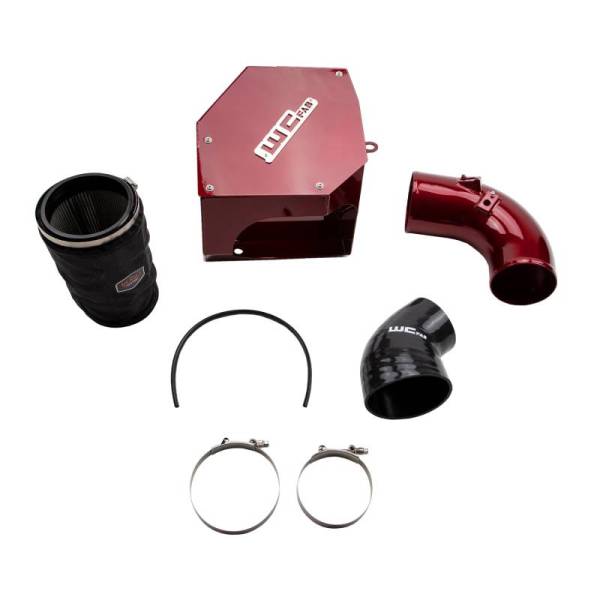 Wehrli Custom Fabrication - Wehrli Custom Fabrication 2019-2023 6.7 Cummins 5" Intake Kit with Air Box - WCF100315