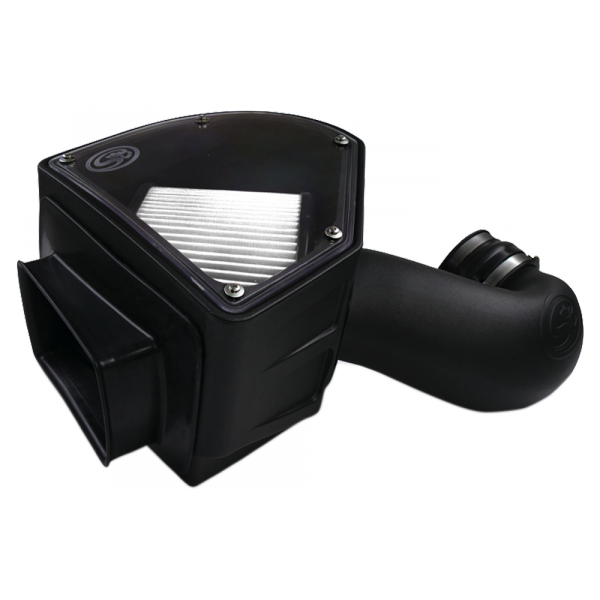 S&B Filters - Cold Air Intake For 94-02 Dodge Ram 2500 3500 5.9L Cummins Dry Extendable White S&B