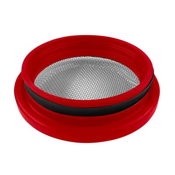 S&B Filters - Turbo Screen Guard With Velocity Stack - 5.50" (Red)