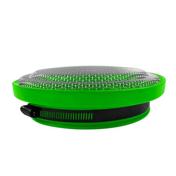 S&B Filters - Turbo Screen Guard With Velocity Stack - 3" (Green)