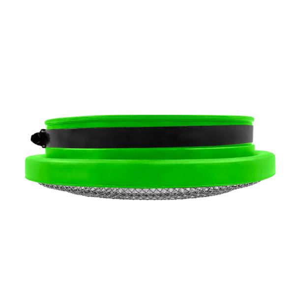 S&B Filters - Turbo Screen Guard With Velocity Stack - 3.50" (Green)